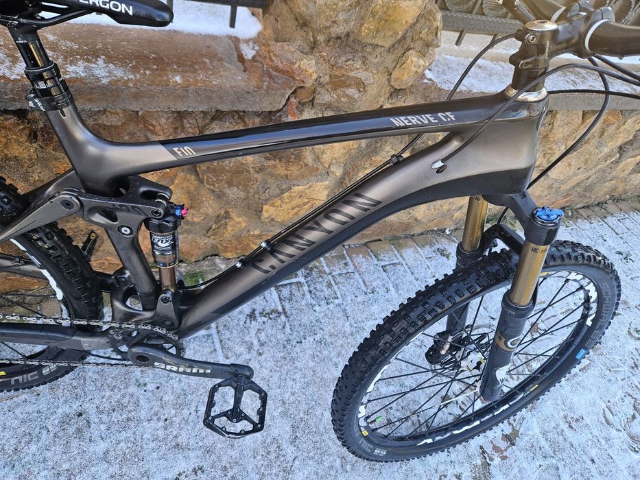 Bicicleta canyon mtb full suspension fox kashima 12 viteze