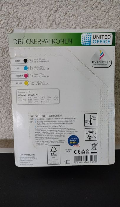 cartus united office 903 364 XL 550 551 XL imprimanta hp scoala