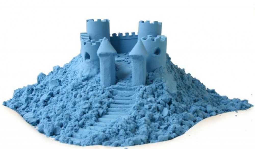 Кинетический песок 5 кг + бассейн и игрушки в подарок. Есть ДОСТАВКА!