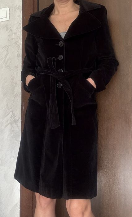 Манто дамско черно KOTON