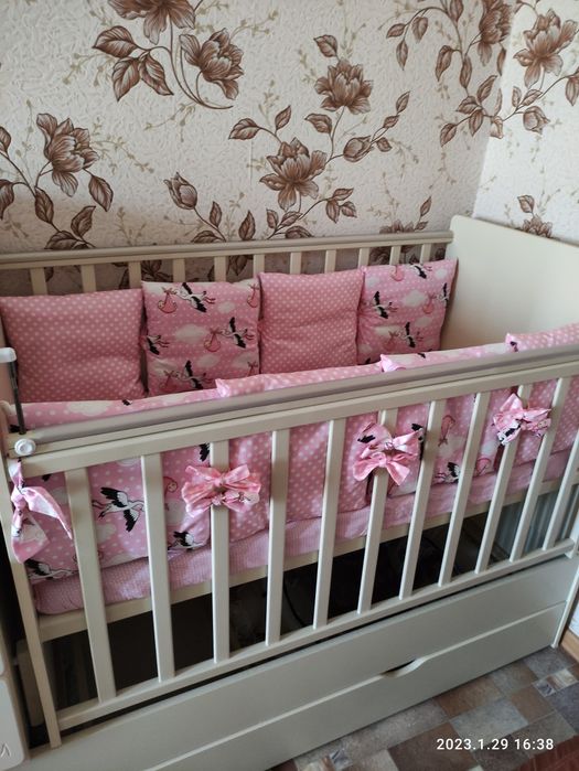 Детская манежка трансформер