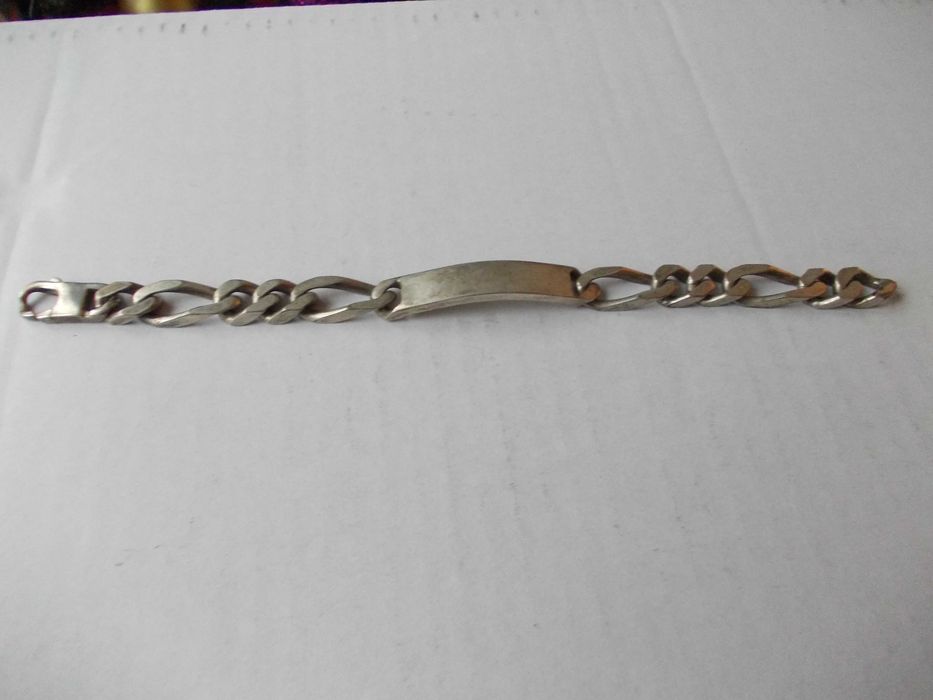Bratara masiva veche din argint