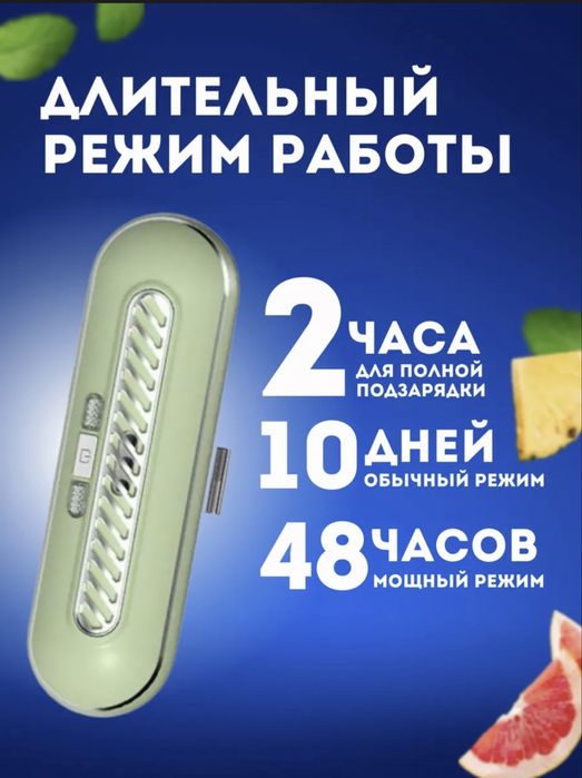 Озонатор,поглотитель запаха(Аккумуляторный) воздуха для холодильника.