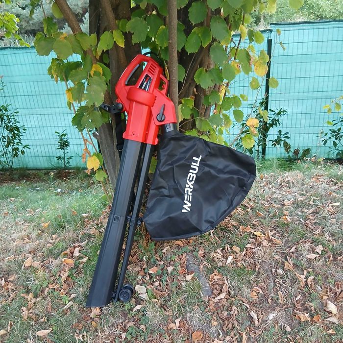 Листосъбирач WERKBULL 3 в 1, 3300W с три режима на работа