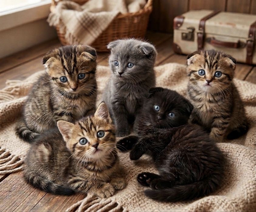 Шотландские котята