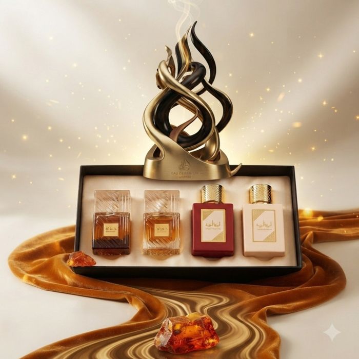 Lattafa Khamrah 4×30 ml – Парфюмен комплект за него и нея