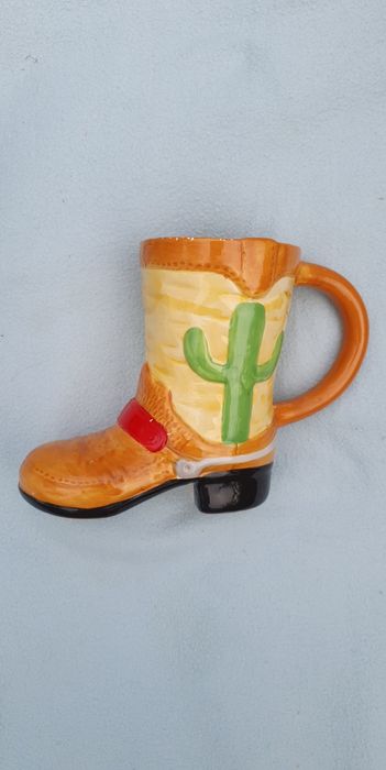 Керамическая кружка Сапог