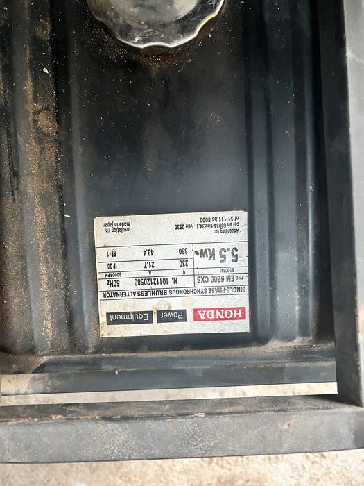 Generator Honda ECMT 7000