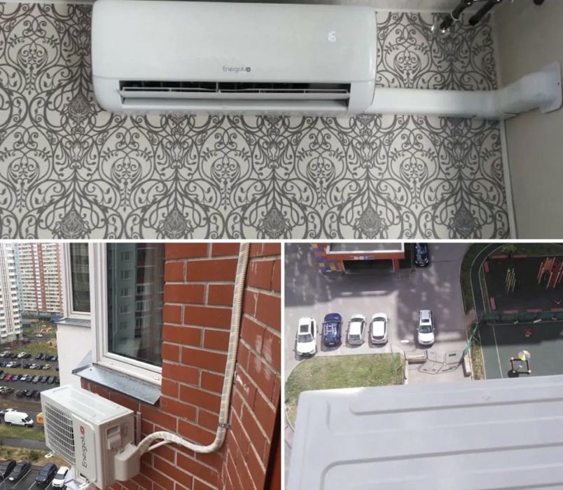 Установка кондиционера любого типа