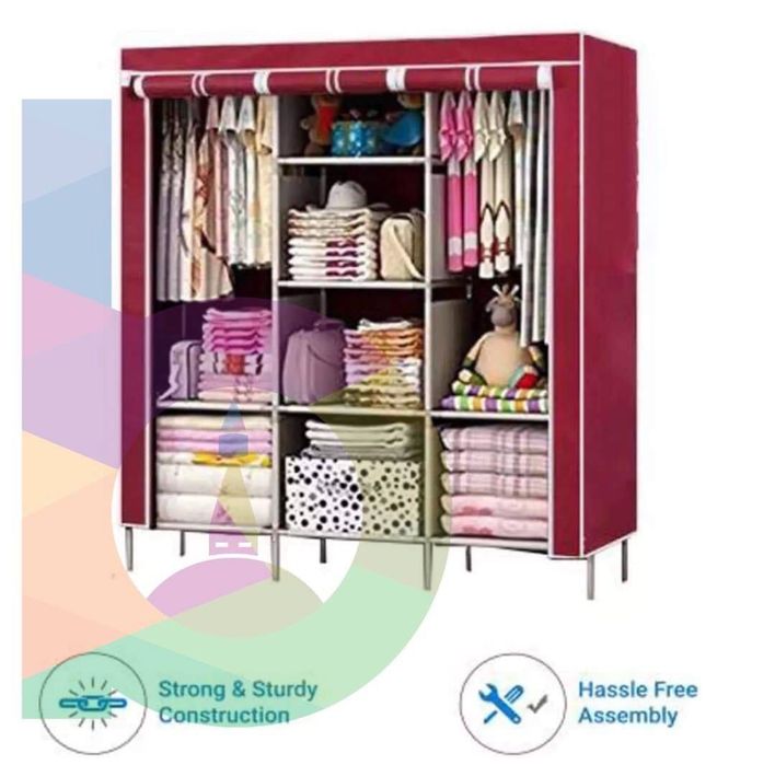 Тканевий шкаф osongina yegma shkaf