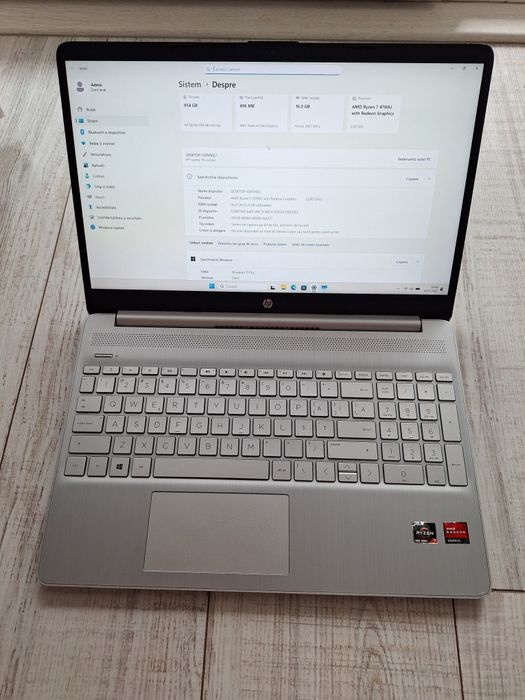 Laptop Notebook HP Ryzen 7 16 GB 1 TB