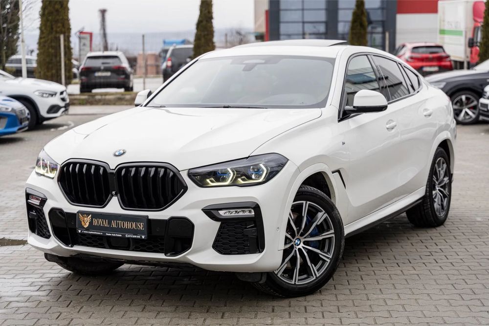 BMW X6 41.322e + Tva deductibil, Garantie, Pachet M, Panoramic, Harman Kardon