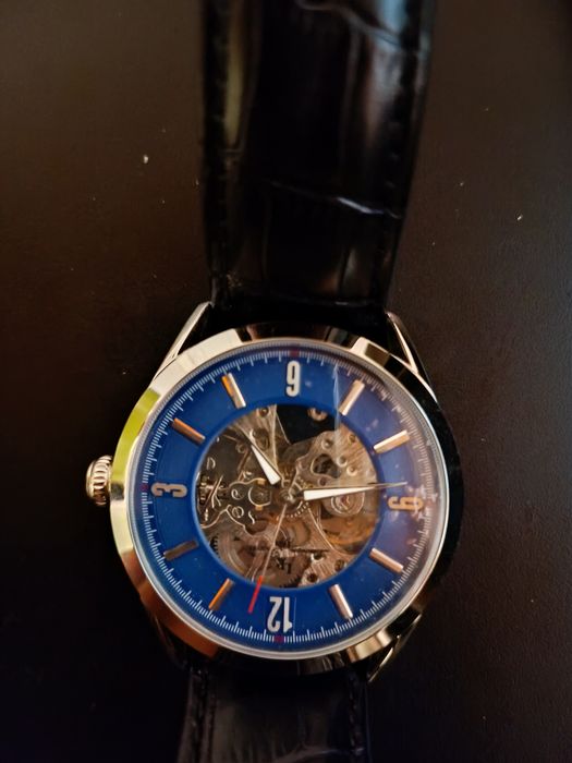 Lucien Piccard Loft Automatic Skeleton Dial Men's Watch