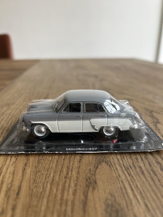 Колекционерски Москвич-407 (1:43) – Hachette – Чисто нов