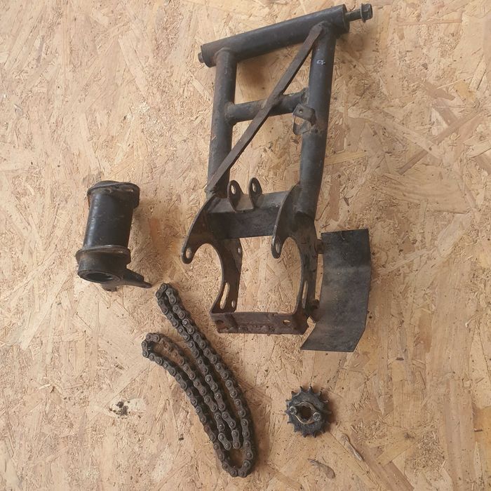 Toate elementele-Furca-Bascula Buna-Atv 125cc-Lant +Pinion Bonus-Surub
