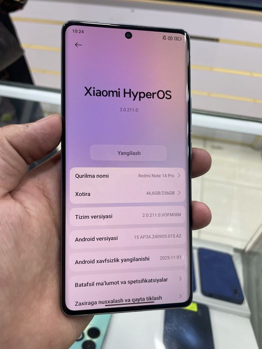 Redmi note 14 pro 12/256