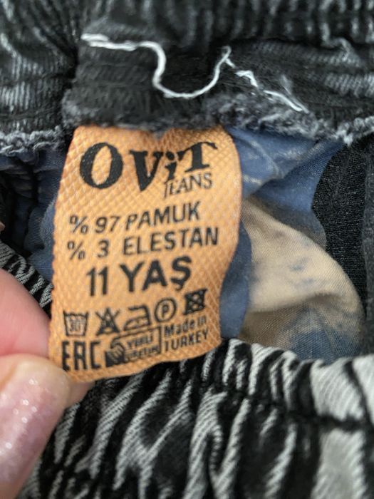 Джинсовые шорты на 7-9 лет