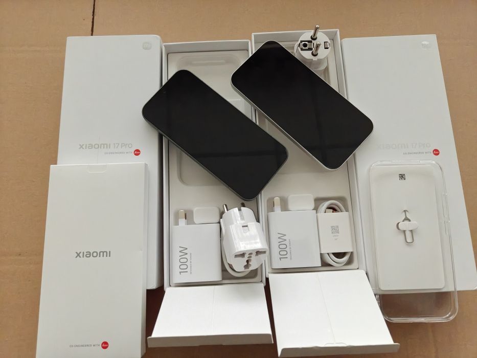 Нови Xiaomi 17 Pro 12/256GB бял и зелен (за половинки)