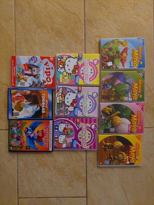 10 DVD-uri pentru copii (set 1)