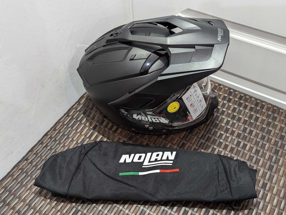 Casca moto modulara Nolan N70-2X N-Com, marime M -Cross Dualsport -Nou