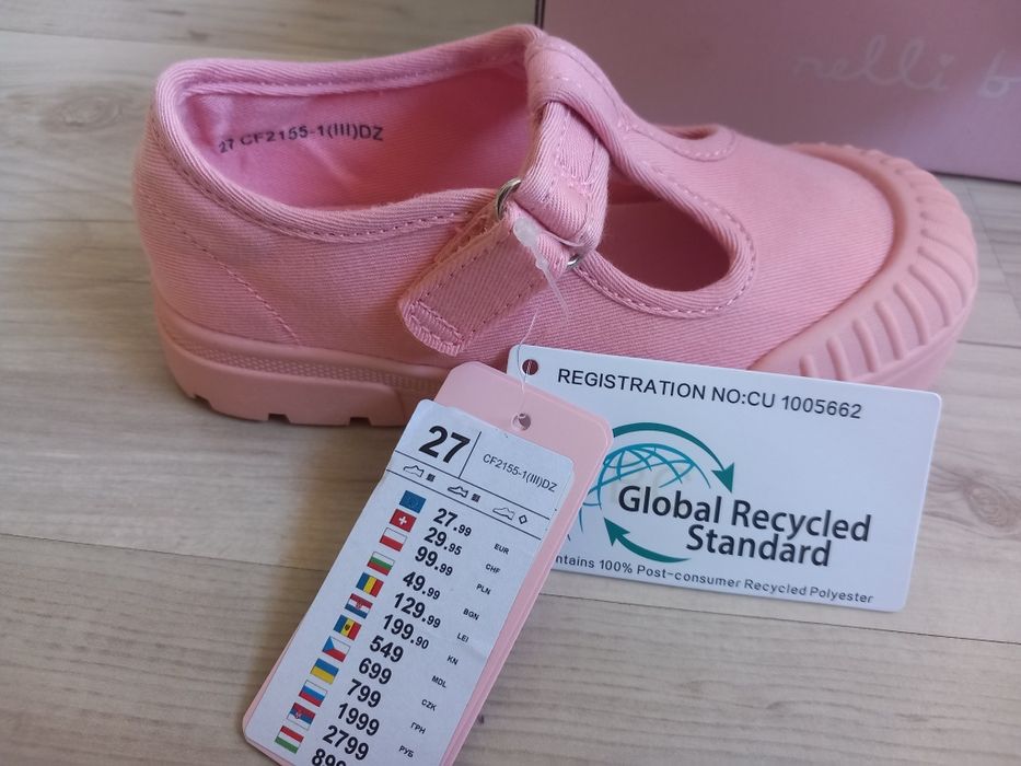 НОВИ Кецове за Момиче Nelli Blu в РОЗОВО, номер 27