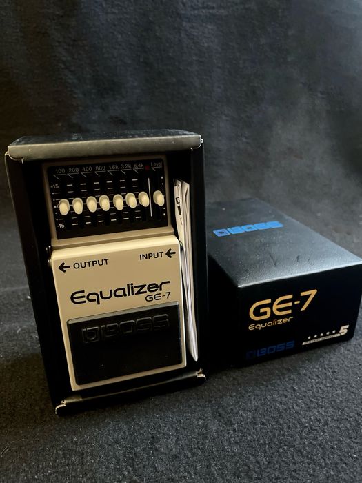 Boss GE-7 Equalizer – stare excelenta, cu cutie originala