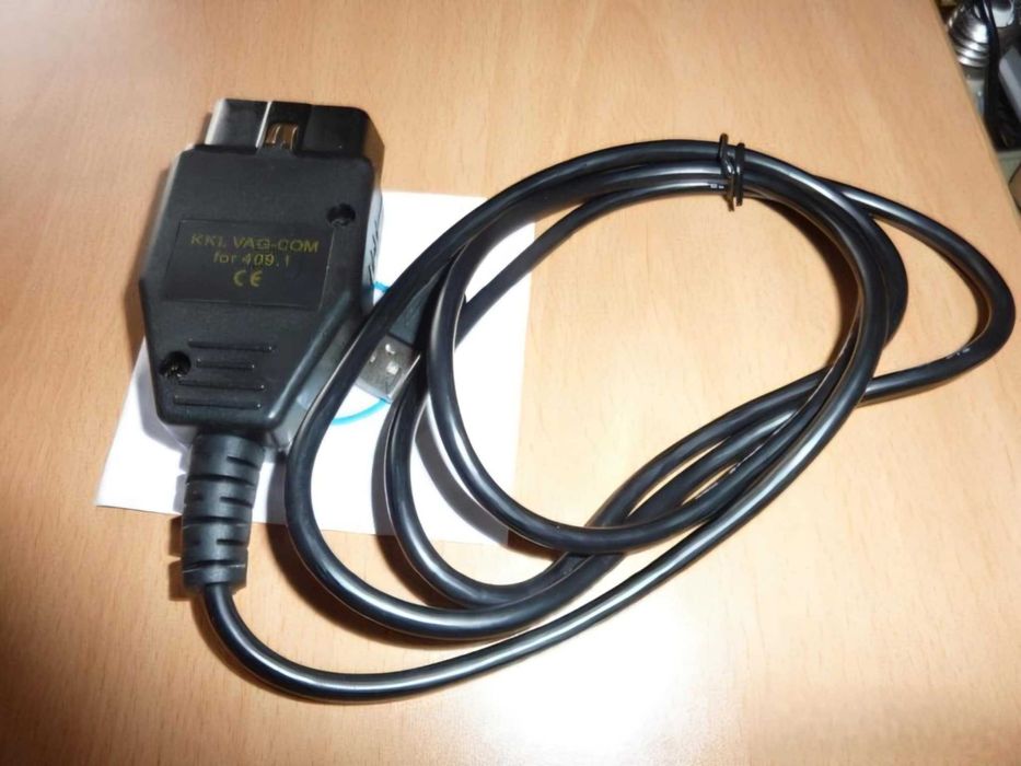 Vag-com Kkl USB интерфейс за Volkswagen, Audi, Skoda, Seat - Vag 409.1
