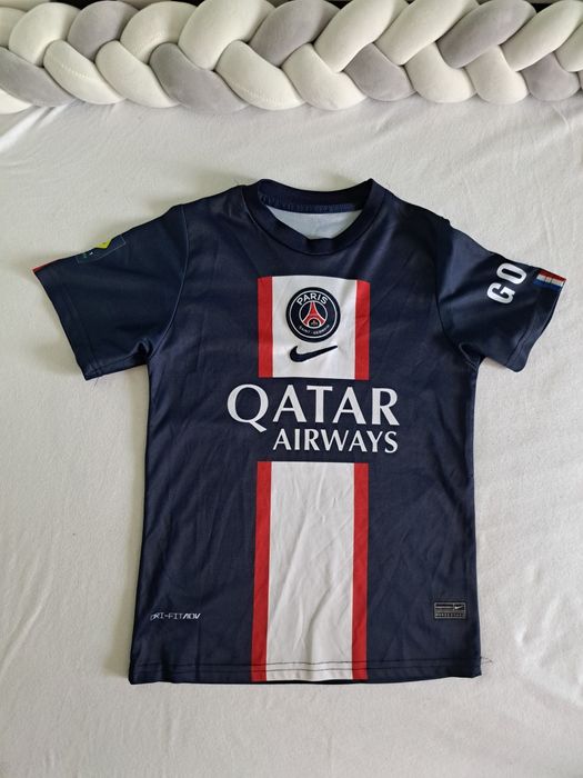 Tricou PSG „MBAPPÉ” #7 potrivit 7-9 ani