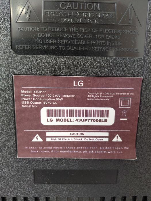 Телевизор на запчасти