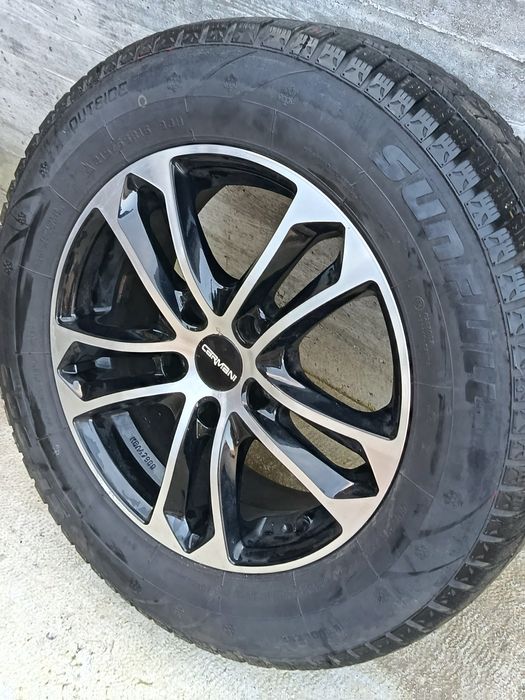 Set jante aliaj + anvelope iarnă 215/65 R16 – Dacia Duster