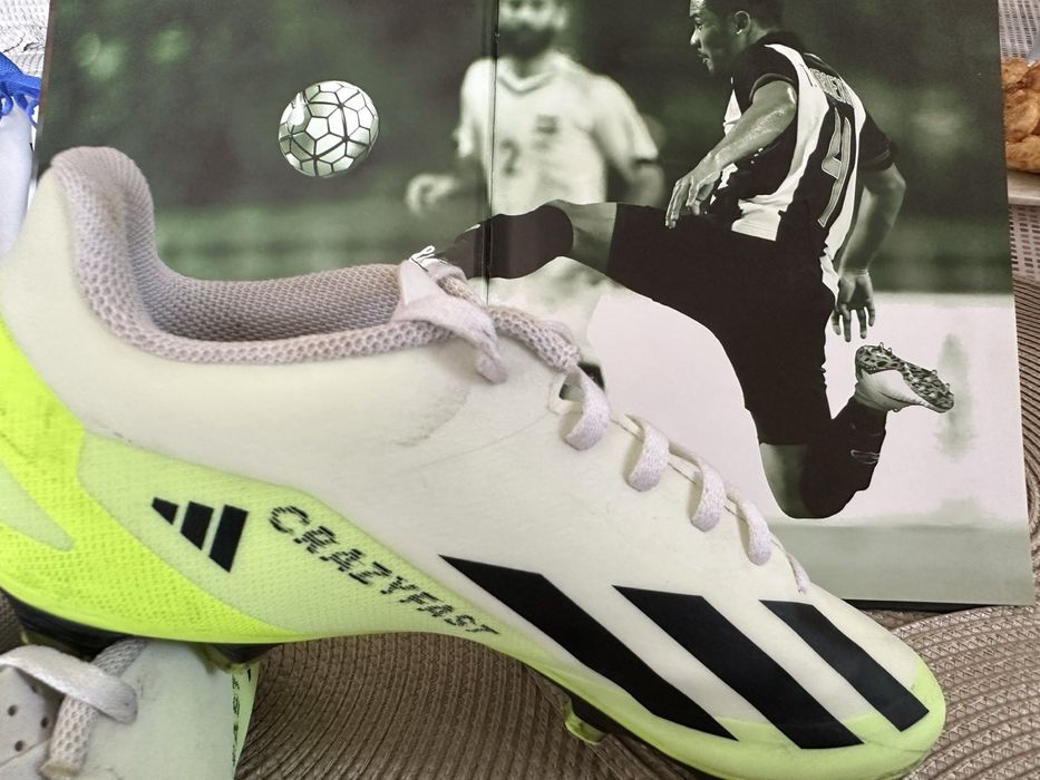 Бутонки обувани веднъш на марка adidae X Crazyfast.4 FxG
