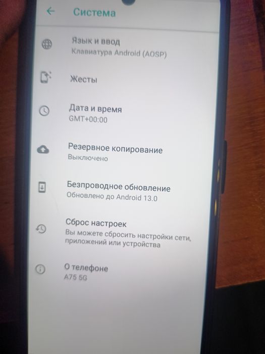 Продам телефон на разбор а75 5G китайский