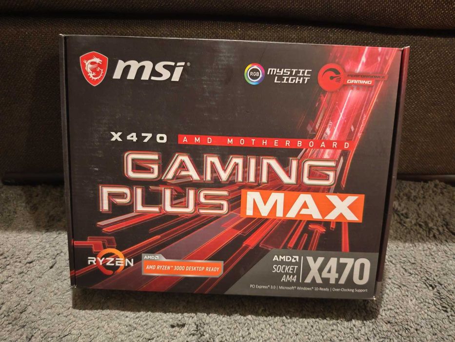 Дънна платка MSI X470 GAMING PLUS MAX, s. AM4, AMD X470