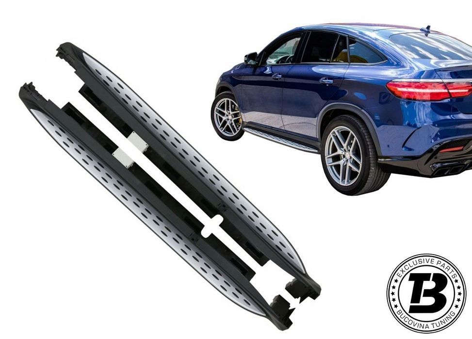 Praguri Aluminiu compatibile cu Mercedes GLE Coupe C292 MONTAJ INCLUS