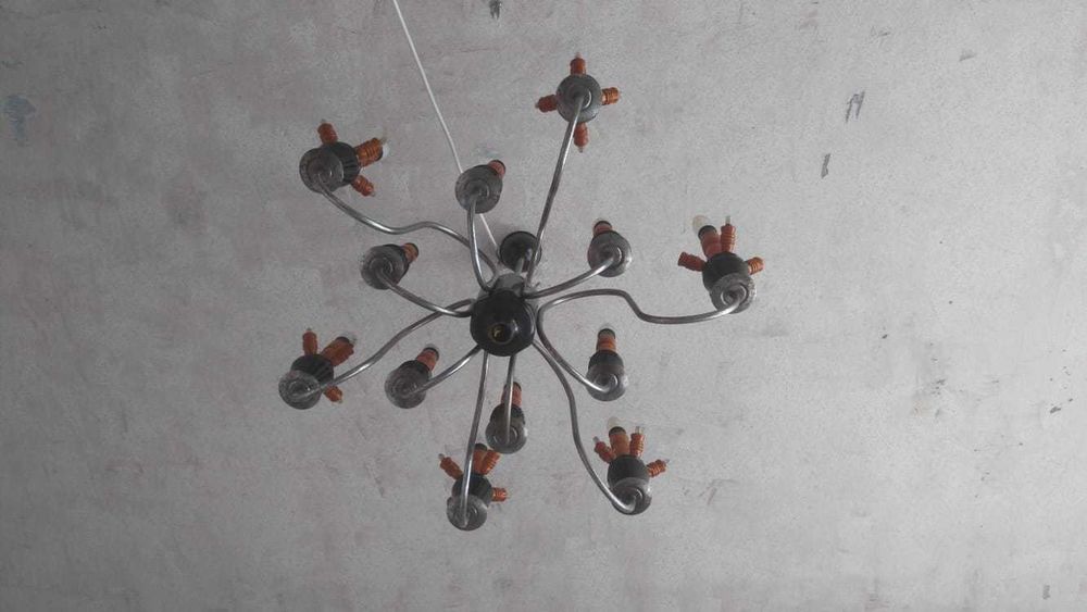 candelabru / lustra vintage handmade