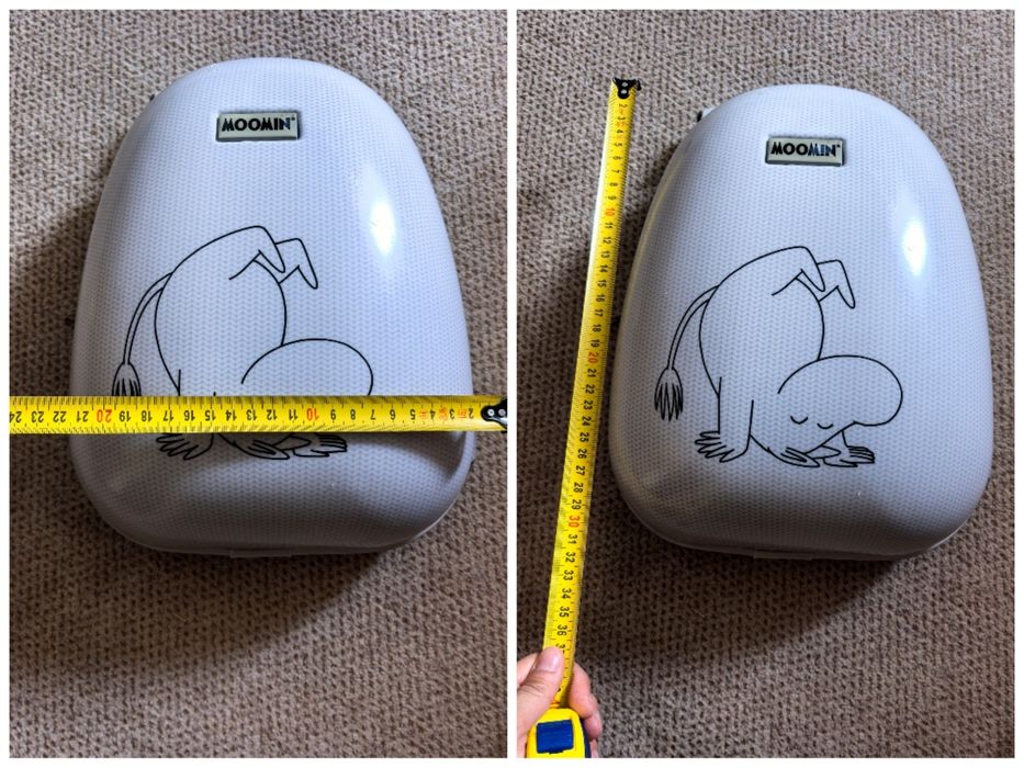 Vând geantă / rucsac carcasă dură Moomin