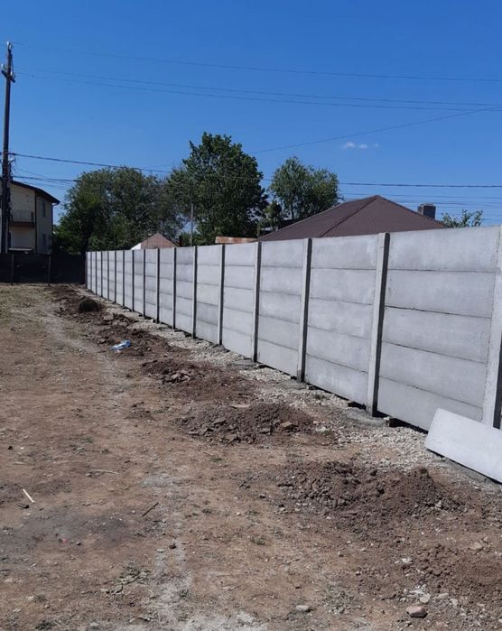Gard beton prefabricat montaj inclus
