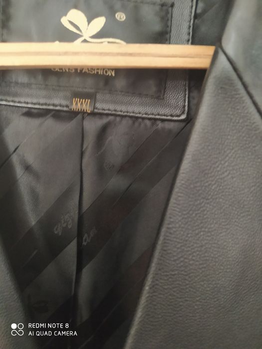 Пиджак мужской кожаный