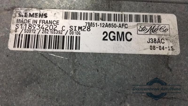 Calculator ecu Ford Focus 2 2004-2010 DA 7m5112a650afc