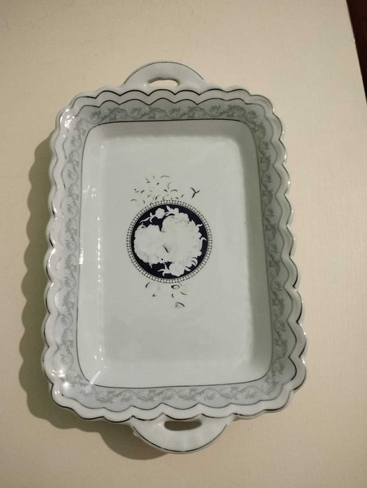 Vas porțelan fin Venezian Lagoon 27/17,5 cm. Nu expediez.