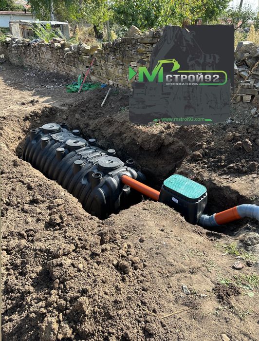 Пречиствателна станция 2500л. Еко Септични ями - М СТРОЙ 92