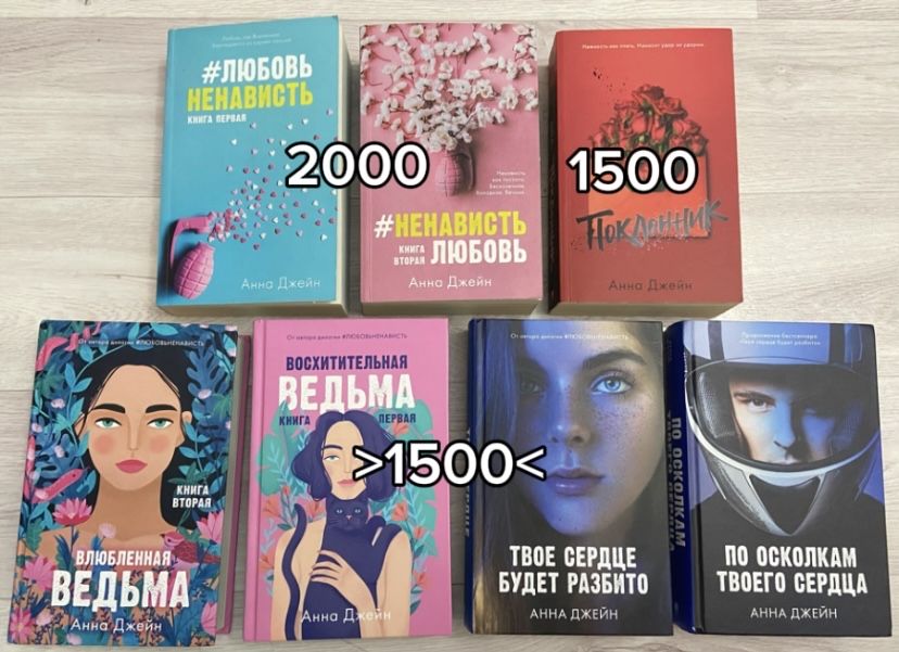 Анна Джейн книги