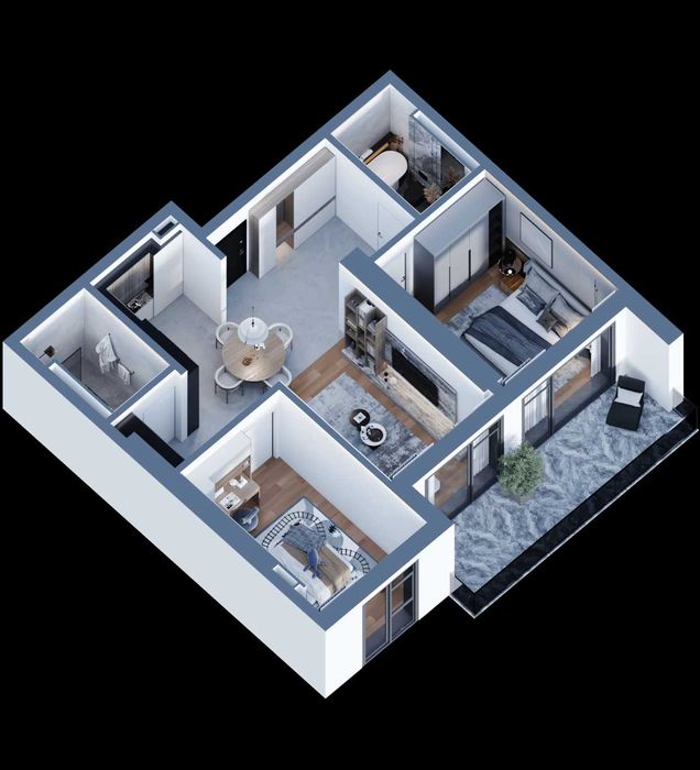 Ultima Disponibilitate! Apartament 3 Camere Rosetti Green LifeStyle