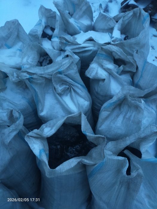 Уголь в мешках Шубаркуль