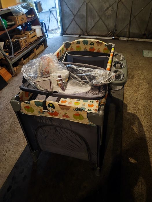 Pătuț pentru bebeluși wunderkid plus saltea