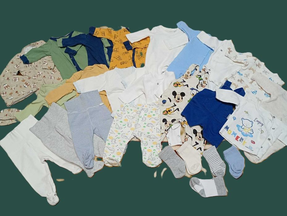 Лот бебешки дрешки 56 размер