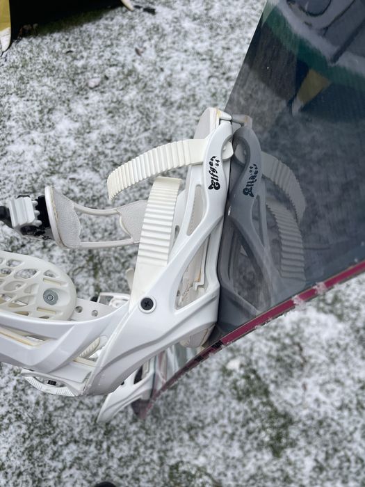 Placa snowboard trans + legaturi