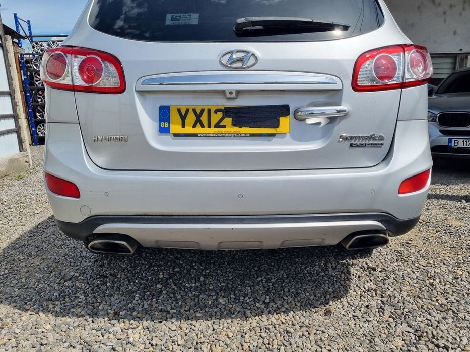 Bara spate Hyundai Santa Fe 2 Facelift 2009 - 2012 SUV 4 Usi Shimmering Silver N3S (1503)