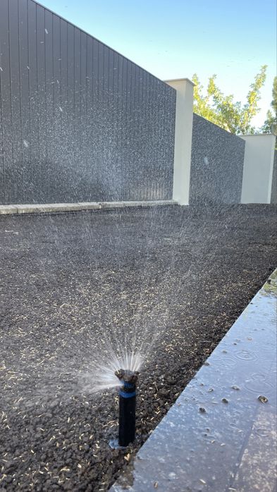 Автополив + газон