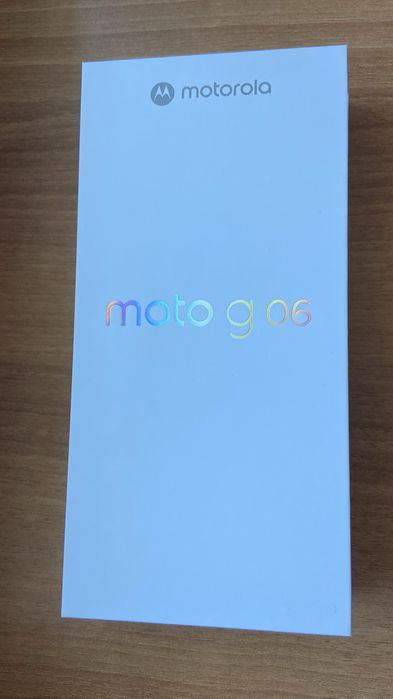 Телефон Motorola moto g 06 128gb нов гарaнция до 26.05.2028г.